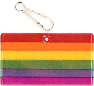 pride flag reflector